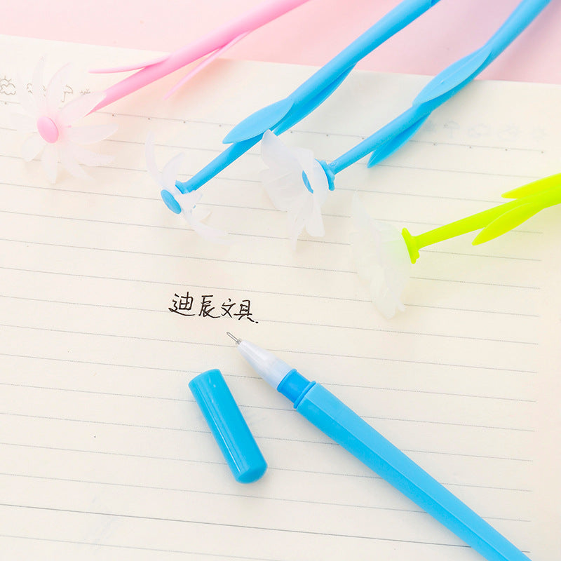 Wholesale Plastic Flowers Meet Light Color Changing Pen